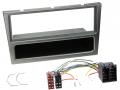 Radioeinbauset fr DIN Autoradio in Opel Corsa C (ISO, 2000-2004) - aluminium