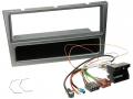 Radioeinbauset fr DIN Autoradio in Opel Corsa C (Quadlock, 2004-2006) - aluminium