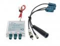 Dietz 41108 - Profi DAB / FM Splitter - SMB (Buchse) / DIN (150 Ohm, Buchse / Stecker)