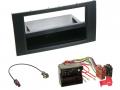 Radioeinbauset fr DIN Autoradio in Ford Focus C-Max, S-Max, Galaxy (03-07) - schwarz