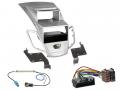 Radioeinbauset fr DIN Autoradio in Ford Fiesta mit Display (10-17) - silber