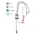 Antenne Bad Blankenburg - DAB / FM Aktivsplitter - Frequenzweiche FAKRA / DIN / SMB - 4726.04