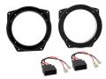 Lautsprechereinbauset fr BMW 3er Compact (01-04) - 130 mm - Fronttr