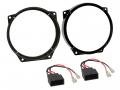 Lautsprechereinbauset fr BMW 3er Compact (01-04) - 165 mm - Fronttr