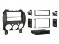 Einbauset mit Lenkradadapter fr DIN Autoradio in Mazda 2 (2007-2014) nur Panasonic OEM