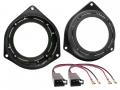 Lautsprechereinbauset fr Opel Astra, Corsa - 100 mm - Ablage / Heck / Hecktr