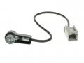 Einbauset mit Lenkradadapter fr DIN Autoradio in Hyundai i20 (09-11) - schwarz, Rubber-Touch