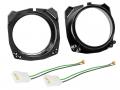 Lautsprechereinbauset fr Ford Fiesta / Mazda 121 - 130 mm - Ablage