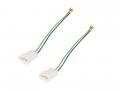 Lautsprechereinbauset fr Ford Fiesta / Mazda 121 - 130 mm - Ablage