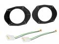 Lautsprechereinbauset fr Ford Mondeo, Fiesta, Puma, Transit, Fusion - 130 mm - Fronttr / Heck