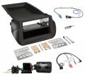 Einbauset mit Lenkradadapter fr DIN Autoradio in Citroen Nemo / Peugeot Bipper (ab 2008)