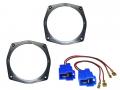 Lautsprechereinbauset fr Mitsubishi Lancer, Galant, Pajero / Smart For Two - 165 mm - Fronttr