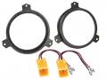 Lautsprechereinbauset fr Citroen C1 / Peugeot 108 (ab 14) - 165 mm - Fronttr