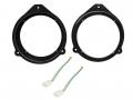 Lautsprechereinbauset fr Audi A3, A4 / Saab 9.3 / Seat Exeo - 165 mm - Fronttr