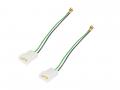 Lautsprechereinbauset fr Audi A3, A4 / Saab 9.3 / Seat Exeo - 165 mm - Fronttr