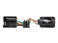 Einbauset mit Lenkradadapter fr Doppel DIN Autoradio in Ford Focus, Galaxy, C-Max - silber