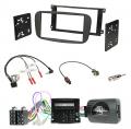 Einbauset mit Lenkradadapter fr Doppel DIN Autoradio in Ford S-Max, Mondeo (Can-Bus, 07-14)