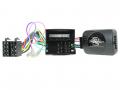 Einbauset mit Lenkradadapter fr Doppel DIN Autoradio in Ford Galaxy, C-Max, Focus - silber, Profi