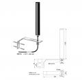 Antenne Bad Blankenburg - Stationsantenne, LTE, GSM, UMTS, WLAN - 3,0 m SMA - 4934.02