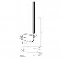 Antenne Bad Blankenburg - Stationsantenne Tetra, RG58, FME Winkel - 4930.02