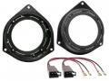 Lautsprechereinbauset fr Opel Astra, Corsa - 130 mm - Ablage / Heck / Hecktr