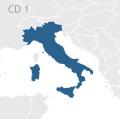 Blaupunkt Tele Atlas TomTom Italien TravelPilot E (EX) 2019 (2 CD) + Major Roads of Europe