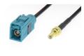 Antennenadapter - SMB (Stecker) - Fakra (Buchse)