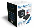 Crunch CBP1000 - 30 cm Aktiv Subwoofer mit 1000 Watt (RMS: 500 Watt) - Basspack Groundpounder