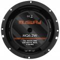 Musway MQ6.2W - 16,5 cm Tiefmitteltner-Lautsprecher mit 250 Watt (RMS: 125 Watt)
