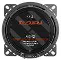 Musway MS42 - 10 cm 2-Wege-Lautsprecher mit 120 Watt (RMS: 60 Watt)