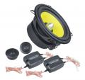 Ground Zero GZTC 130.2X - 13 cm Komponenten-Lautsprecher mit 130 Watt (RMS: 80 Watt)