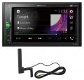 Pioneer DMH-A3300DABAN - Doppel-DIN MP3-Autoradio mit Touchscreen / DAB / Bluetooth - inkl. AN-DAB1