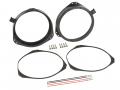 Lautsprechereinbauset fr Opel Astra, Calibra, Meriva, Omega, Vectra, Zafira - 165 mm - Tr Front