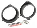 Lautsprechereinbauset fr Audi A3, A4 (B6, B7), R8, Saab 9.3, Seat Exeo - 165 mm - Tr Front / Heck