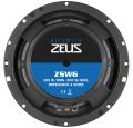 Hifonics ZEUS ZSW6 - 16,5 cm Tiefmitteltner-Lautsprecher mit 200 Watt (RMS: 100 Watt)