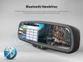 ACV 4.3 Zoll Spiegelmonitor mit Win CE Navigation und Bluetooth Freisprechfunktion - 771000-6516