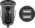 Dual-USB Auto Ladeger�t mit zwei USB-Ports und max. 15,5W/3,1A (12/24V)