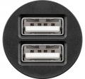 Dual-USB Auto Ladeger�t mit zwei USB-Ports und max. 15,5W/3,1A (12/24V)