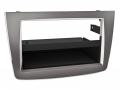 Einbauset mit Lenkradadapter fr Doppel DIN Autoradio in Alfa Romeo Mito (13-18, 955) ISO - silber