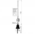 Antenne Bad Blankenburg - Aufbauantenne - 2m - 4227.01