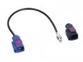 Antennenadapter - SMB (Stecker) - Fakra A / C (Buchse)