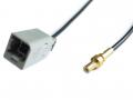 Antennenadapter - SMB (Stecker) - GT5 (Stecker) - fr Alpine, Clarion, Kenwood