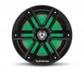 Rockford Fosgate Color Optix M2-8B - 20 cm 2-Wege-Lautsprecher mit 1000 Watt (RMS: 250 Watt) - schw