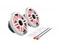 Rockford Fosgate Color Optix M2-8H - 20 cm 2-Wege-Lautsprecher mit 1200 Watt (RMS: 300 Watt) - wei