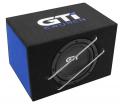 Crunch GTI800A - 20 cm Aktiv Subwoofer mit 400 Watt (RMS: 200 Watt)