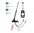 Dietz Antennentrger-Set A2 T4 - UKW, DAB+, GPS - Fakra, DIN, ISO, SMB - fr Wohnmobil - A2T4L750UNI