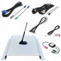 Dietz Antennentrger-Set A3 T4 - UKW, DAB+, GPS, DVB-T2, 23cm Stab, 7,5m Kabel - A3T4L750UNI