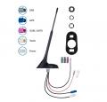 Dietz Antennentrger-Set A3 T4 - UKW, DAB+, GPS, DVB-T2, 23cm Stab, 7,5m Kabel - A3T4L750UNI