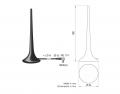 Antenne Bad Blankenburg - Magnethaftantenne, GSM UMTS Bluetooth 868 MHz WLAN MCX-M, 3m - 3351.80