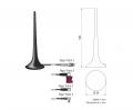 Antenne Bad Blankenburg - Magnethaftantenne, GSM UMTS Bluetooth 868 MHz WLAN SMA-M, 3m - 3351.06